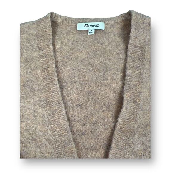 Madewell Cardigan Open Front Sweater Size Medium - Picture 3 of 5